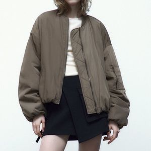 Zara oversized bomber